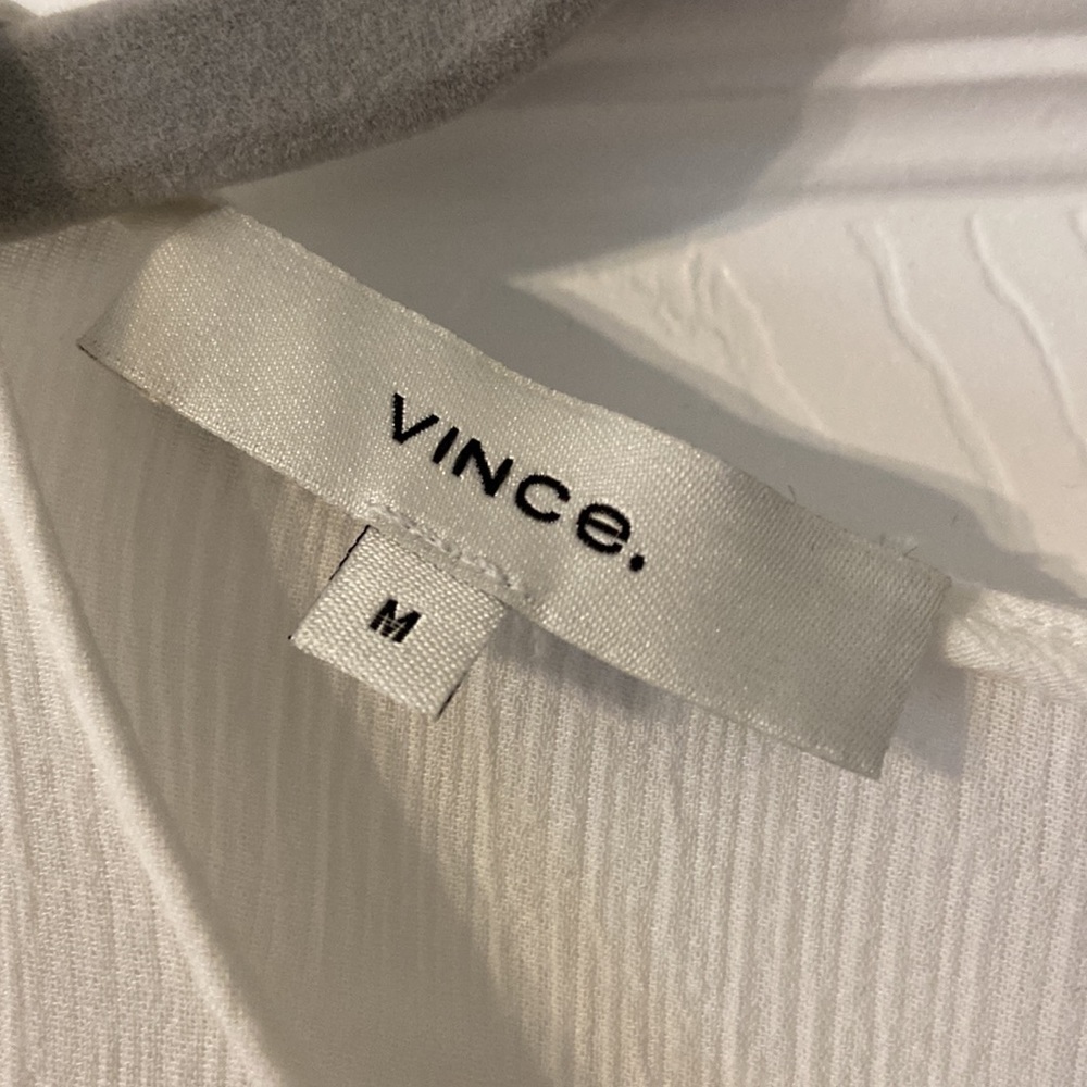 VINCE Dress Maxi size M white color length 50” bust 32” perfect for summer - Picture 3 of 16